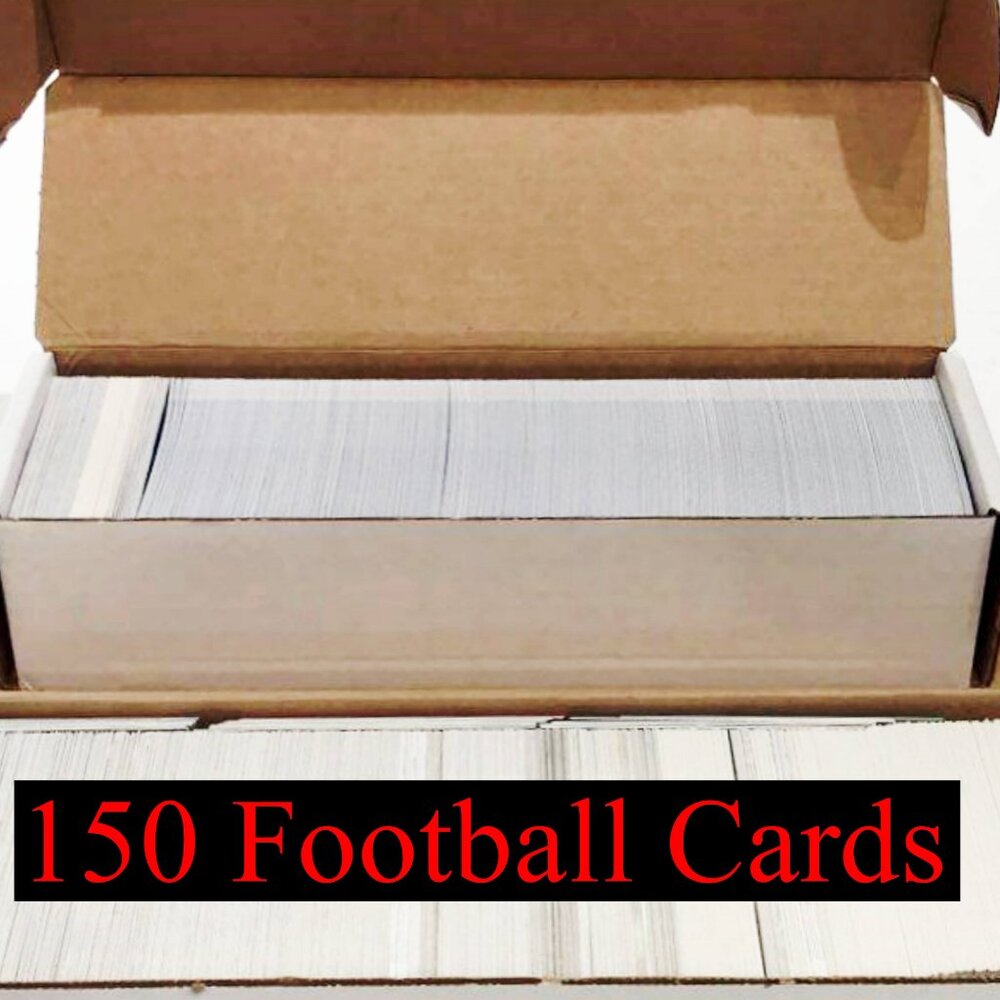 Football Cards Set Lot Pack Box Old Binder